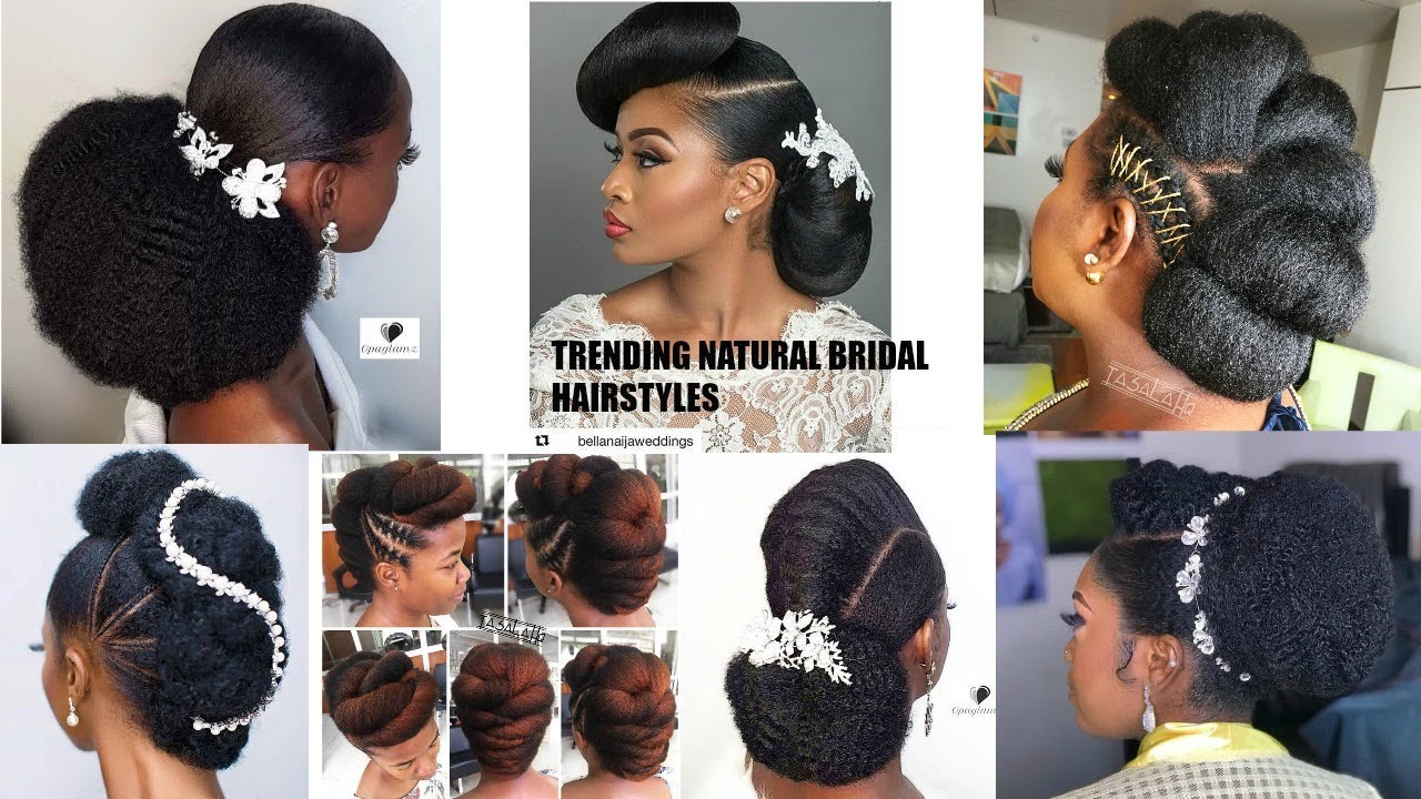 THESE NATURAL HAIR BRIDAL HAIRSTYLES ARE BEAUTIFUL 🥰😍| OGC