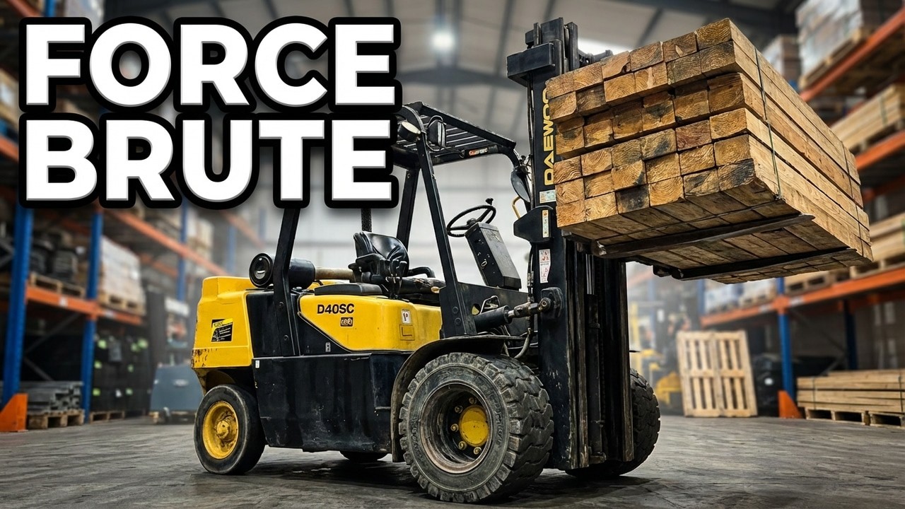 Chariot élévateur Daewoo D40SC vs la concurrence | Le vrai test
