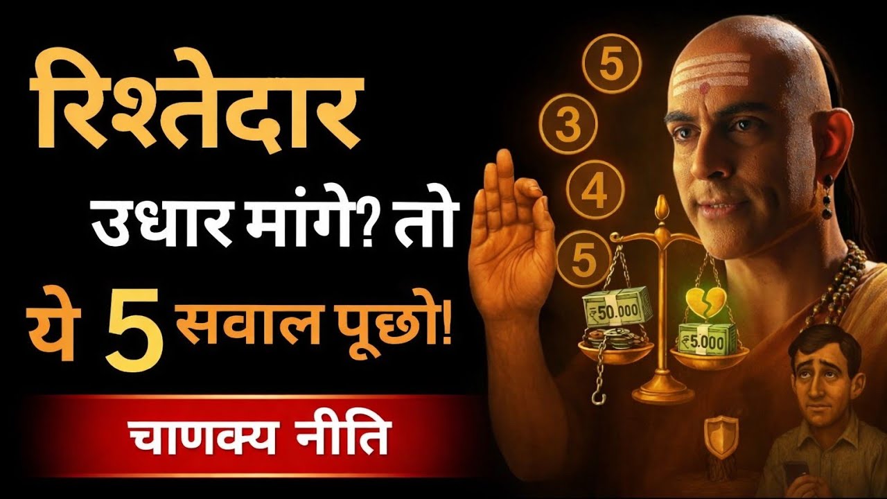 रिश्तेदार को उधार देने से पहले ये 5 बातें ज़रूर जान लें| चाणक्य नीति |Chanakya Niti on Lending Money