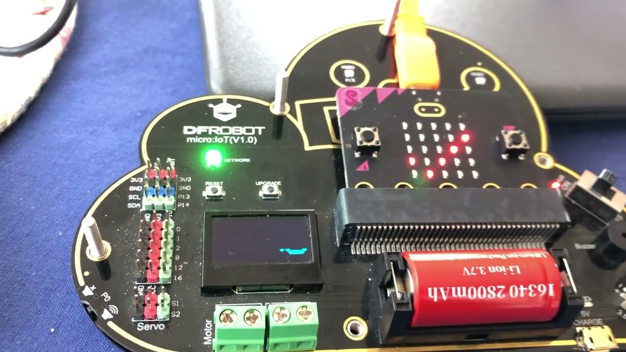 ThingSpeak Micro:bit Radio Seven Seg. Large Display #2