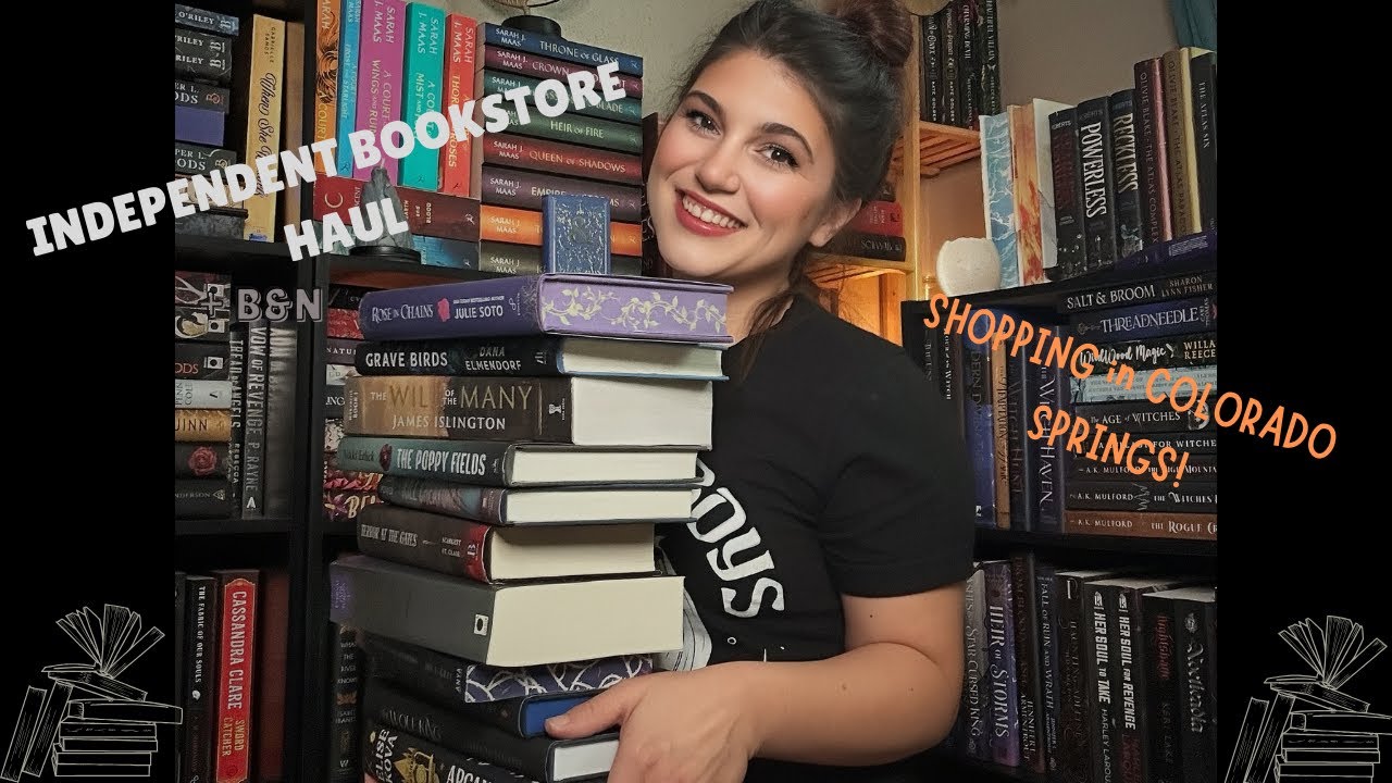Independent Book Store Shopping! What I bought at Poor Richards - Colorado Springs #booktube