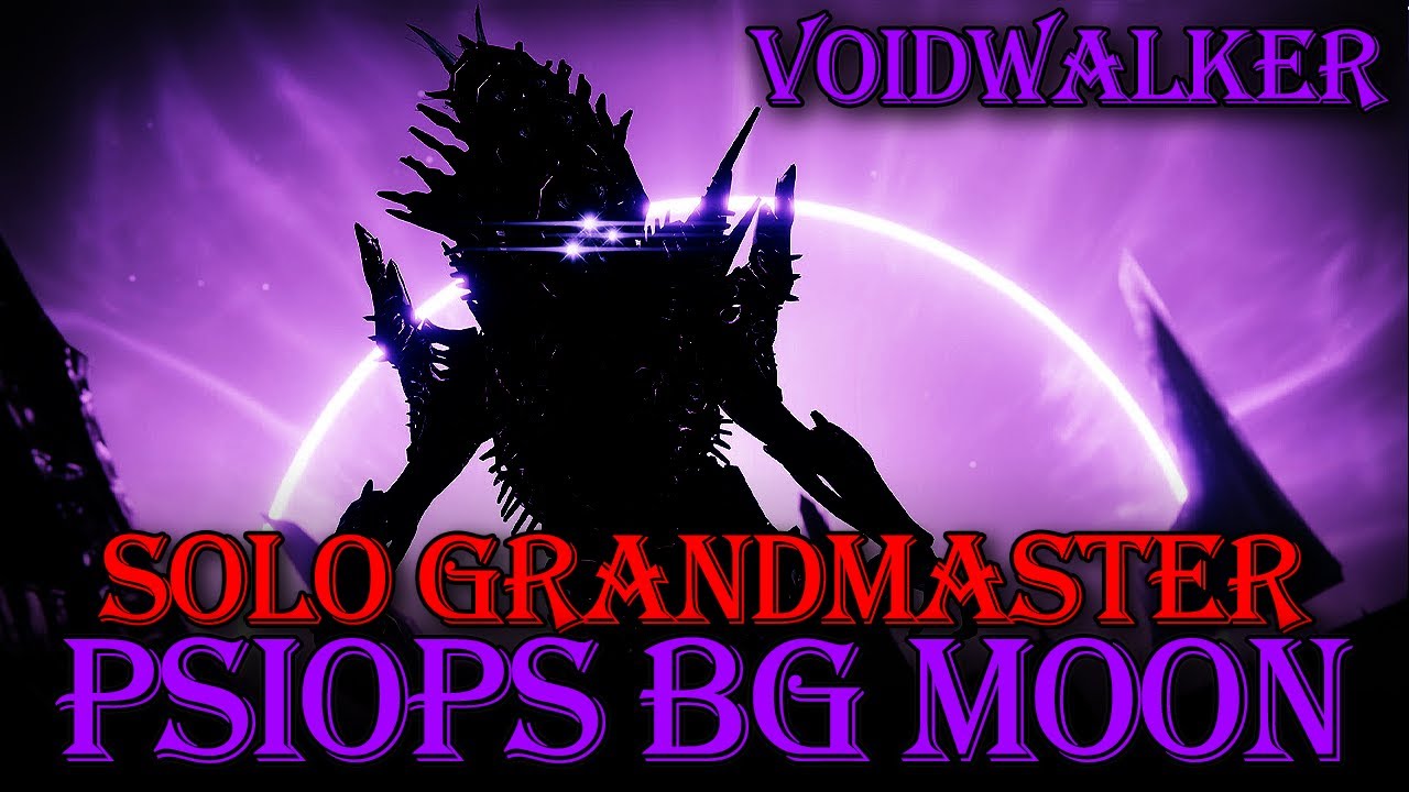 Solo Grandmaster PsiOps Battleground Moon | 1840 | Warlock | Season of the Deep (S21)