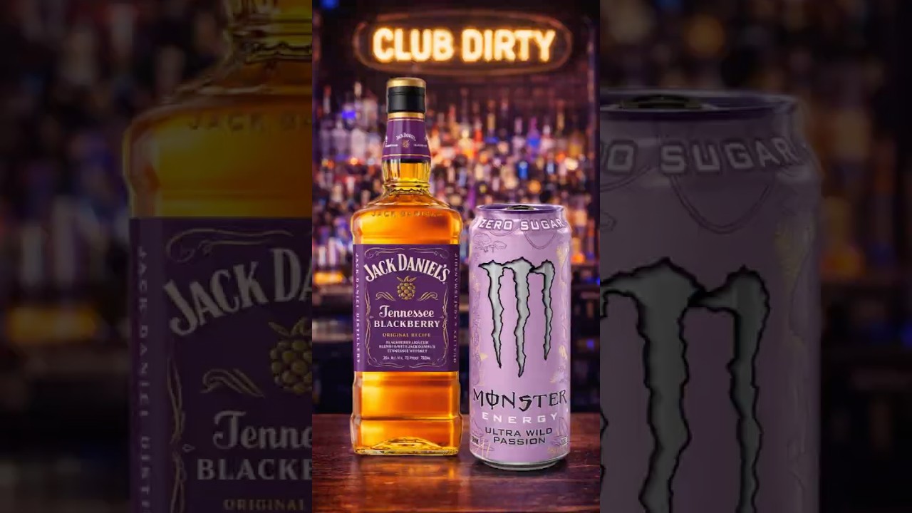 Jack Daniel's Blackberry x Monster Ultra Passion