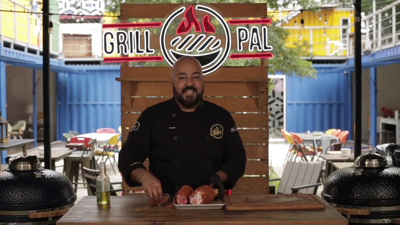 CHAMORROS AHUMADOS EN GRILL PAL