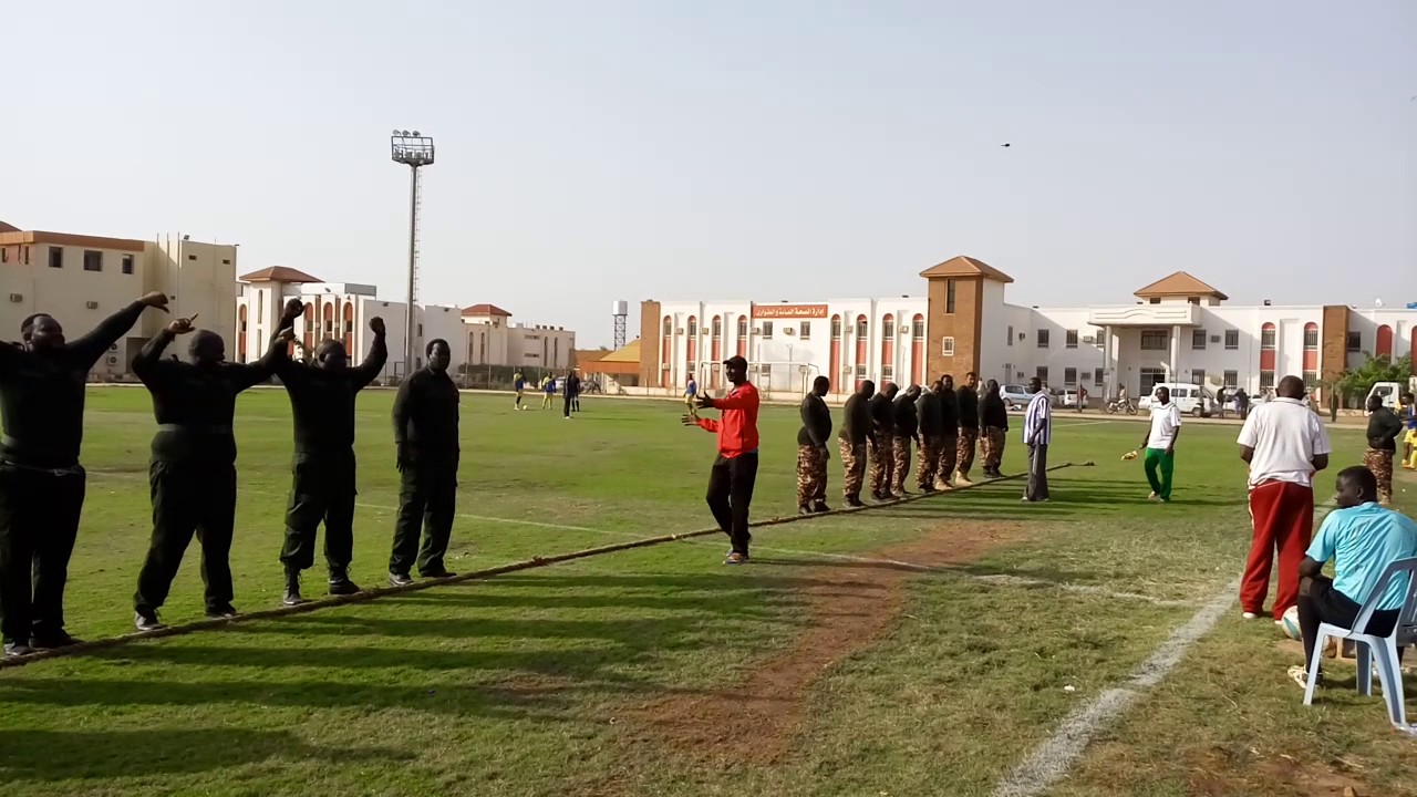 The most powerful tug of war ... sudanese army ... اقوى ماتش لشد حبل ... الجيش السوداني
