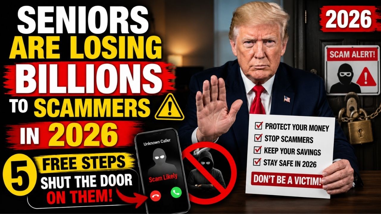 Seniors Are Losing Billions to Scammers in 2026 &mdash; These 5 Free Steps Shut the Door on Them