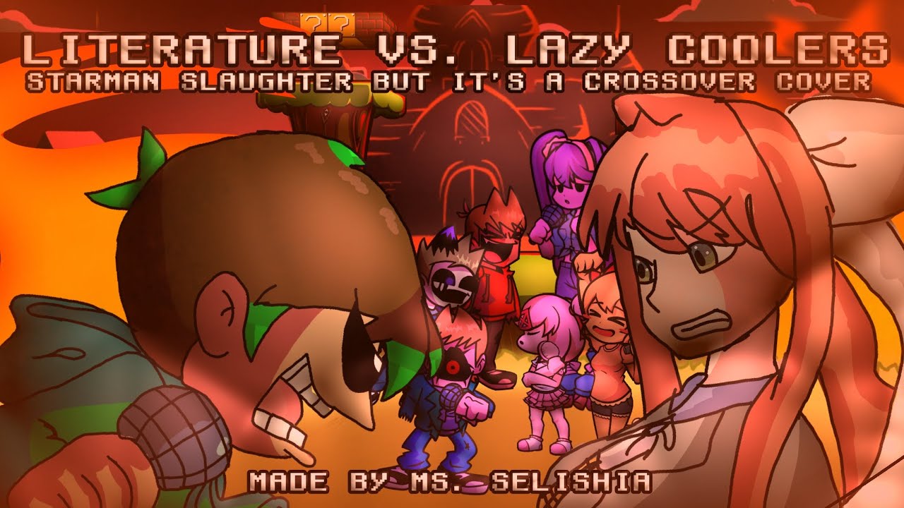 Literature VS. Lazy Coolers | Starman Slaughter but it's a Eddsworld x DDTO+ Cover 💥