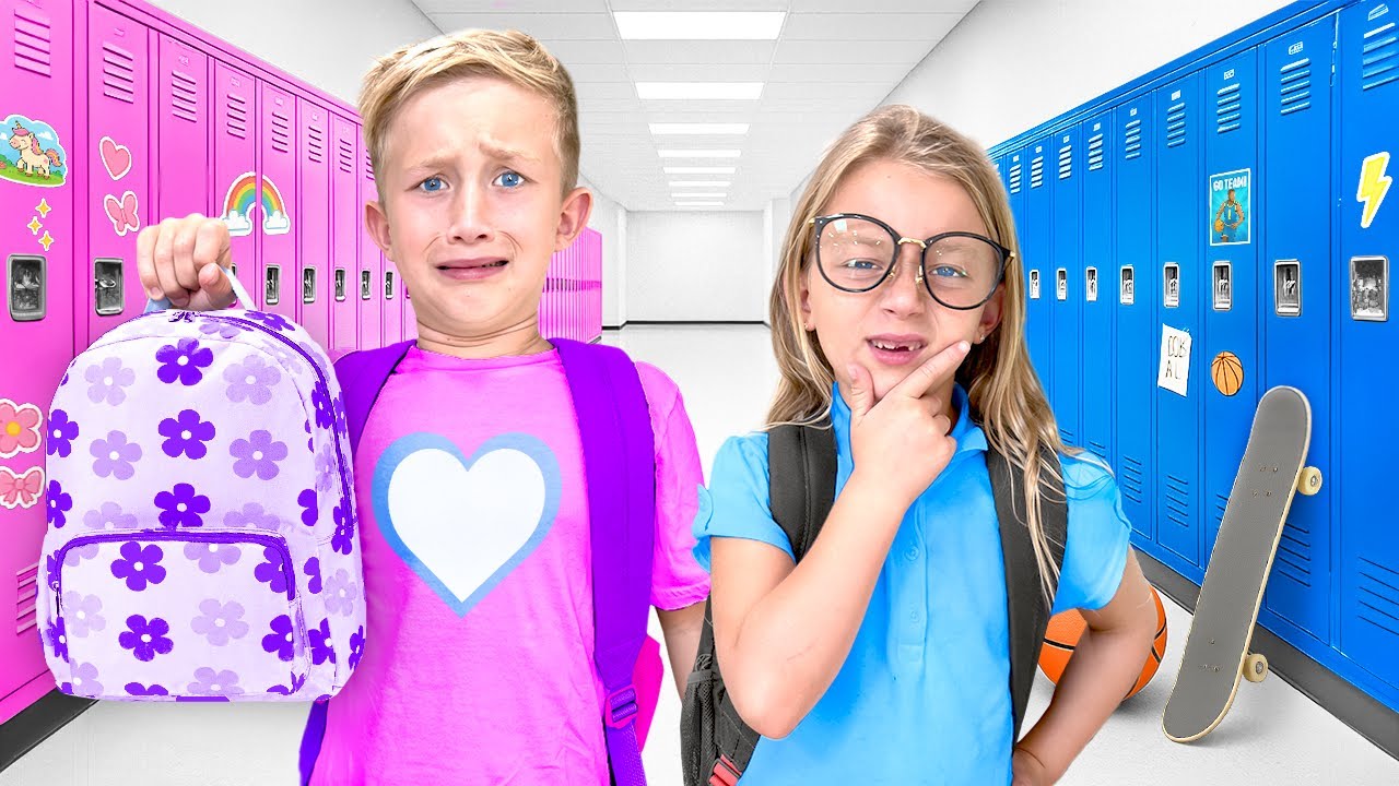 Letting Our Siblings Buy ALL our School Supplies..