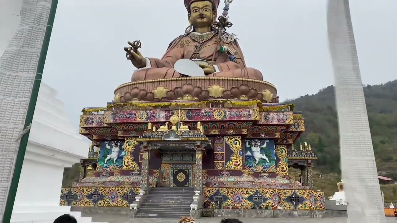 Guru Nangsa Zilnen Statue| Takila| Lhuentse| Bhutan 🇧🇹 | #TalleststatueofGuruRinpoche