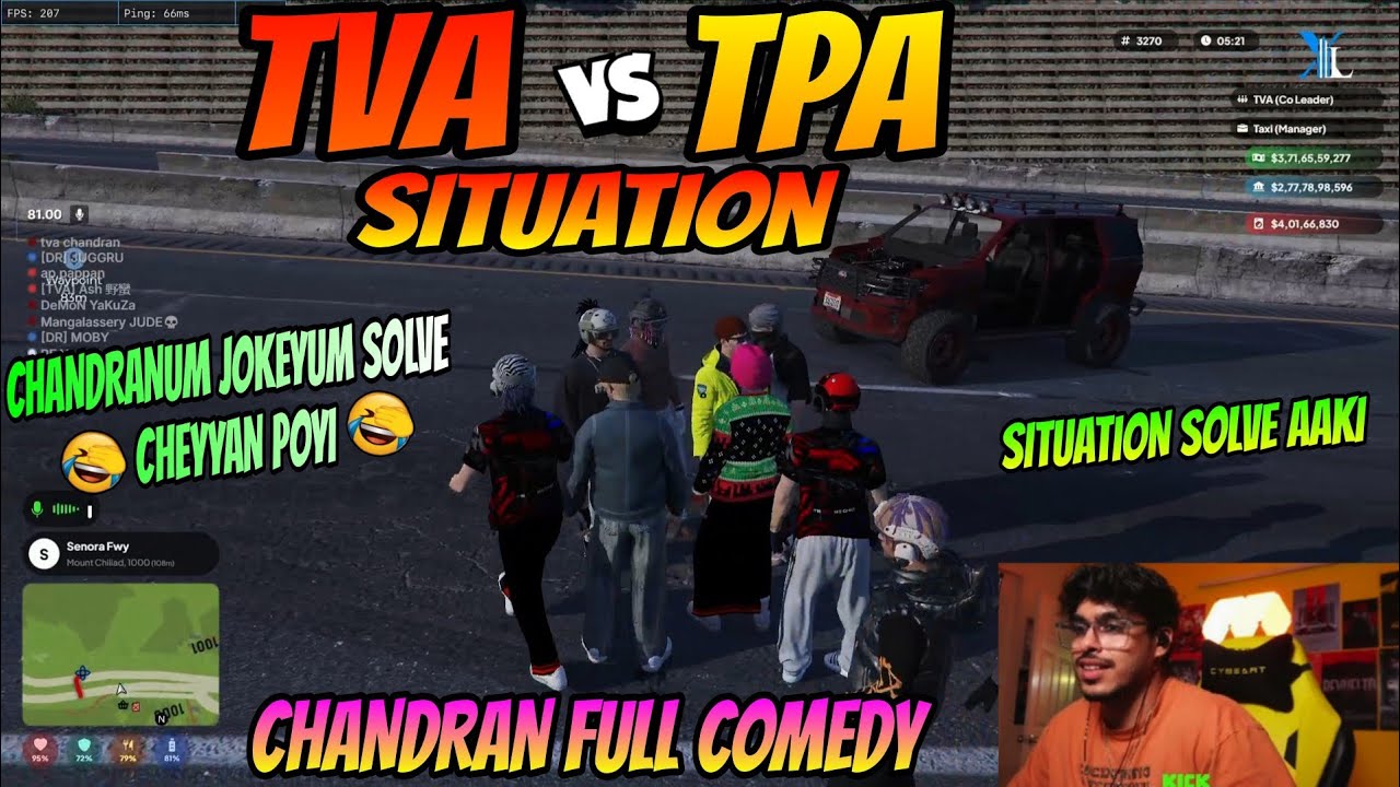 TVA VS TPA SITUATION 🥵 ചന്ദ്രനും JOKEY ഉം SOLVE ചെയ്യാൻ പോയി 🤣FULL കോമഡി . SITIATION SOLVE AAKI 🤣