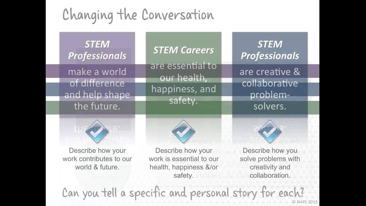 How to be a great STEM Role Model for students