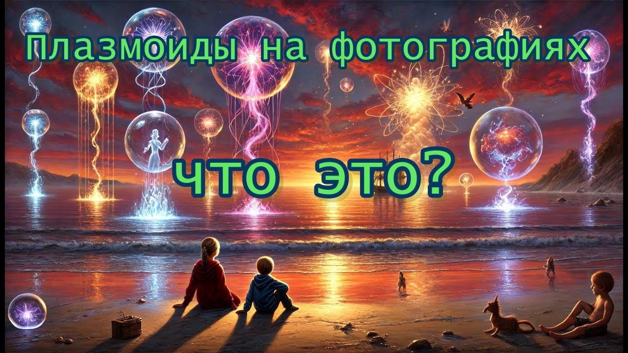 Плазмоиды на фотографиях - что это?