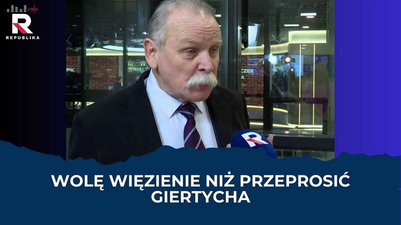 Wolę więzienie niż przeprosić Giertycha! | A. Borowski
