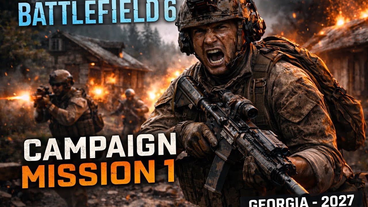 Battlefield 6 Campaign – Episode 1 | Always Faithful (Cinematic 4K HDR No HUD | PS5 Pro)