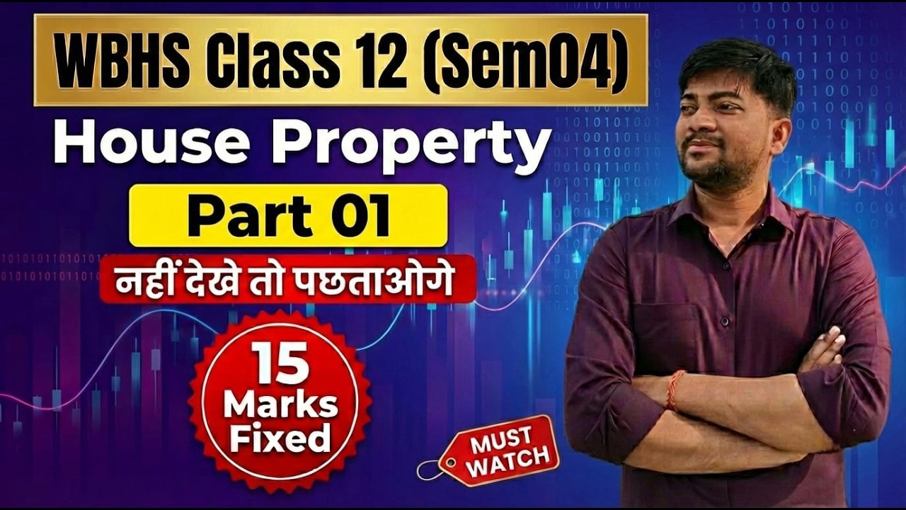 Income From House Property II Class 12th Sem 4 II Costing and Taxation (SSC by Sonu)