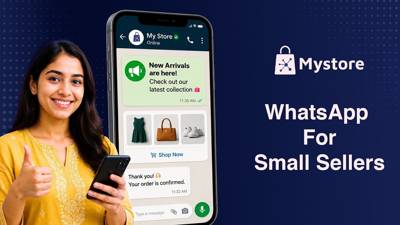 Still Selling on Personal WhatsApp? Upgrade to WhatsApp Commerce with Mystore