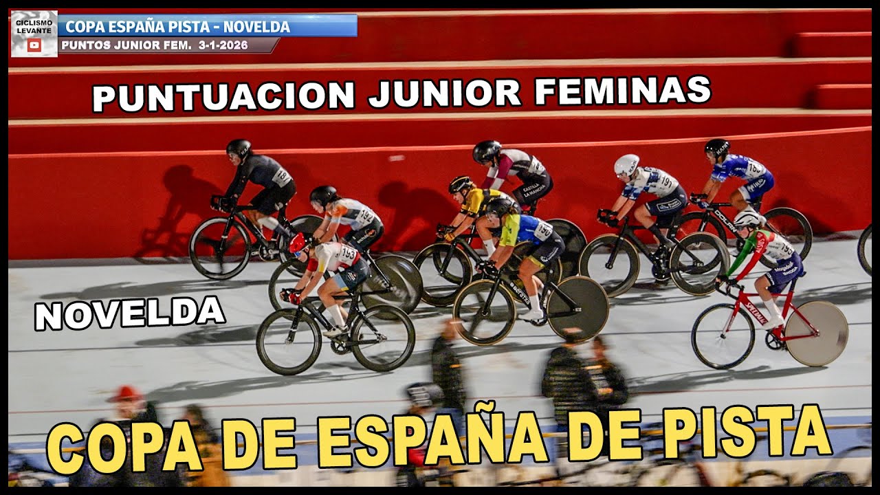 COPA ESPAÑA PISTA NOVELDA Puntos Junior Fem. 3-1-2026