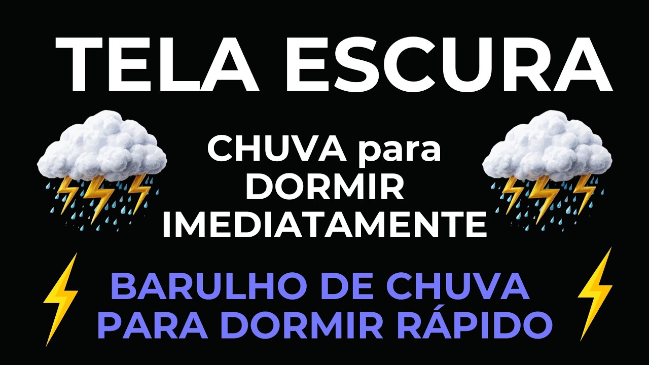 🌿 Chuva Suave e Tempestade: Sons para Acalmar a Mente e Restaurar a Energia