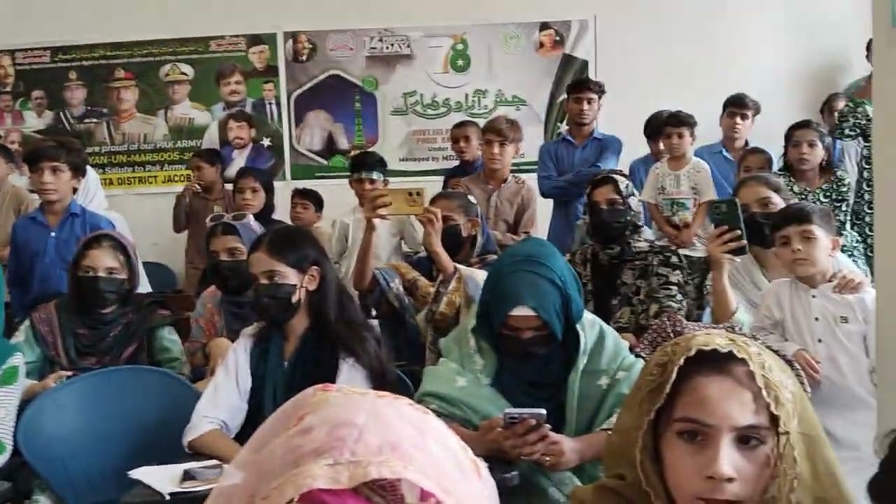 14th August Celebration Habib's English Academy, Jacobabad Join us now 03180396199 