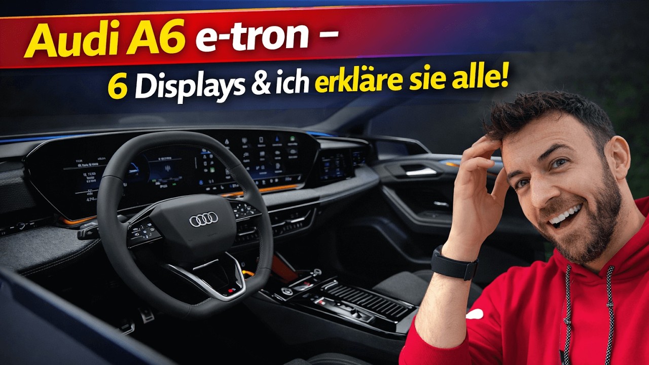Audi A6 Avant e-tron komplett erklärt: Einstellungen, Licht, Navi & mehr