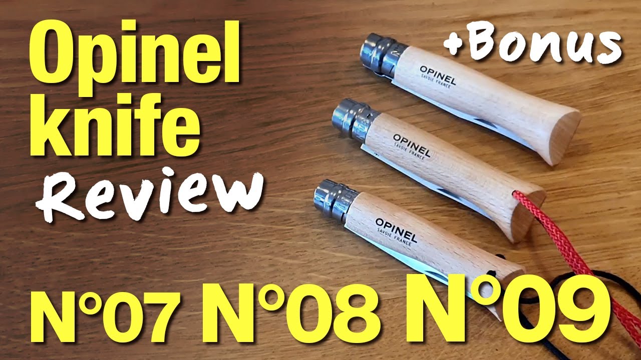 Обзор ножей Opinel (№ 7, 8 и 9)
