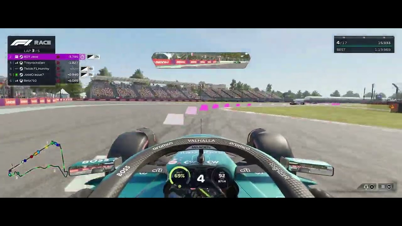 Monza F1 25 5 Lap Race 