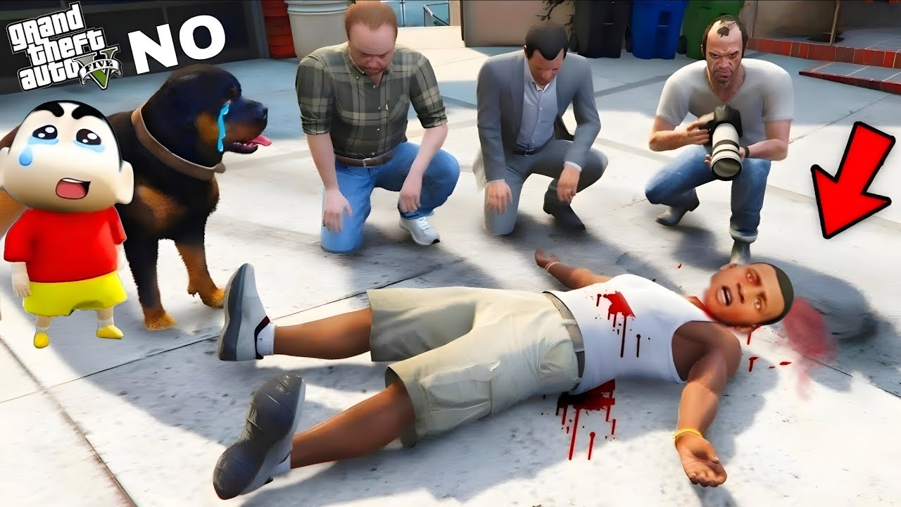 Who is the killed of Franklin In His House in GTA 5! Shinchan chop Find Out