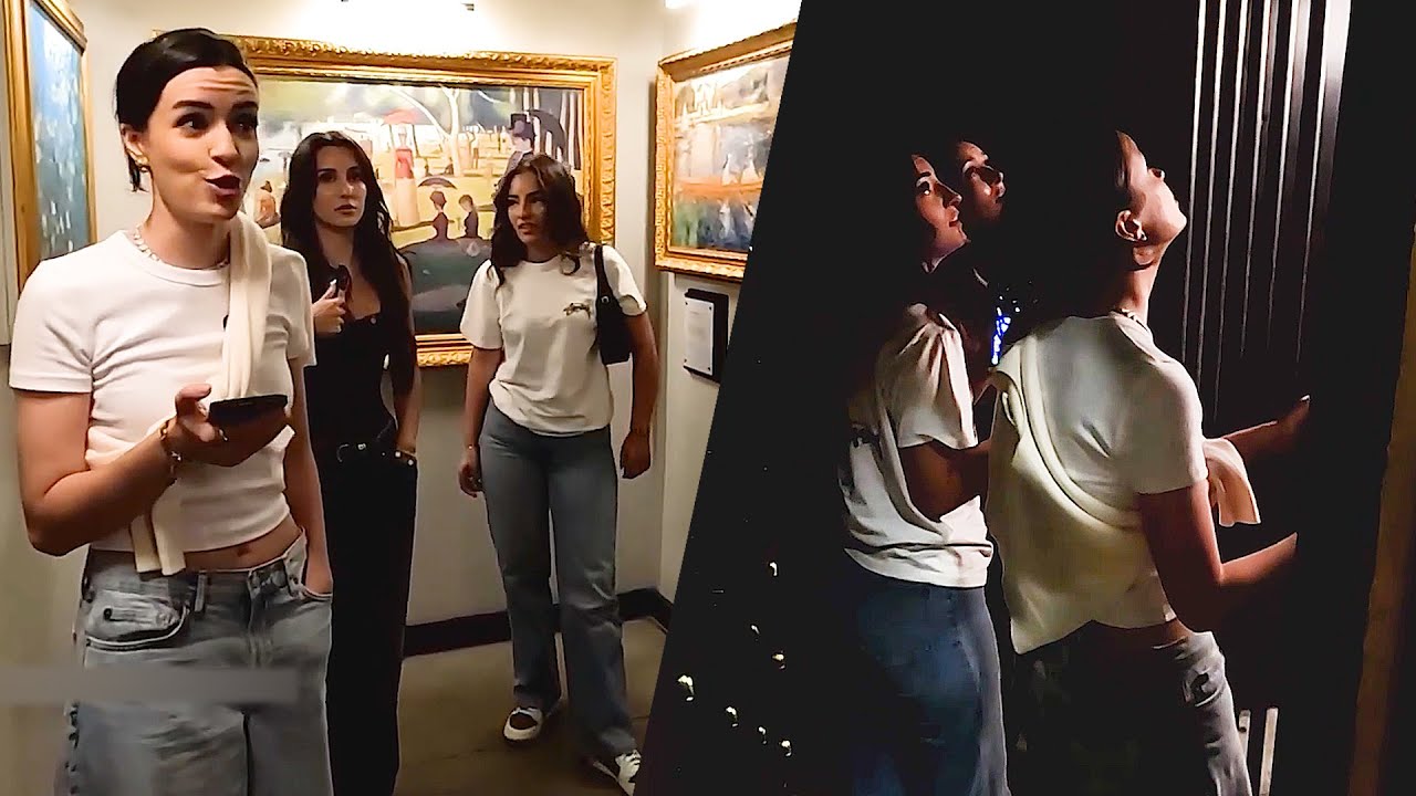 Nora, Salma and Acie Got Locked Inside The Escape Room