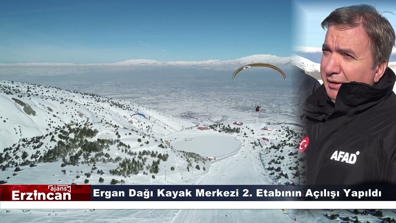 Ergan Dağı Kayak Merkezi 2  Etabının Açılışı Yapıldı