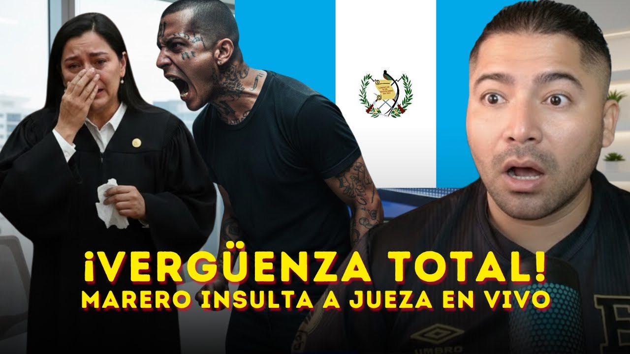 ¡GUATEMALA DE RODILLAS! Marero humilla a jueza en vivo