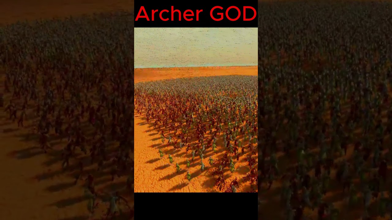 Archer GOD VS 10.000 Kinights 