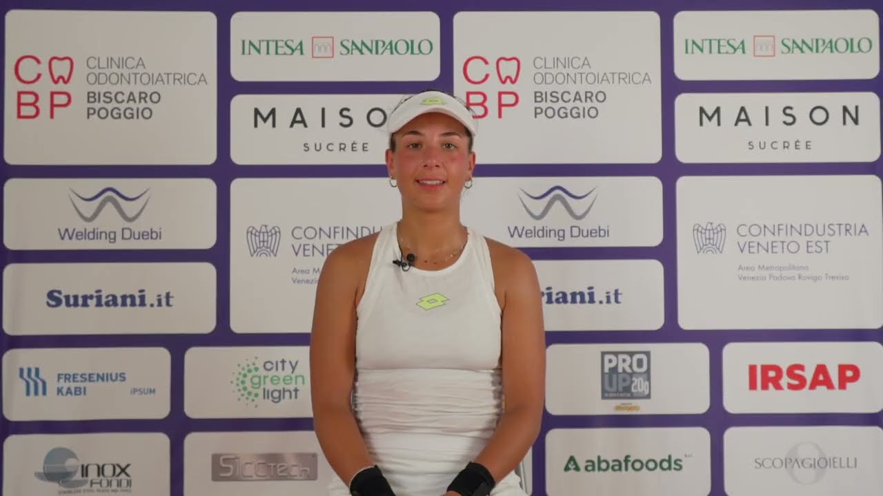 Lucrezia Stefanini post-match interview
