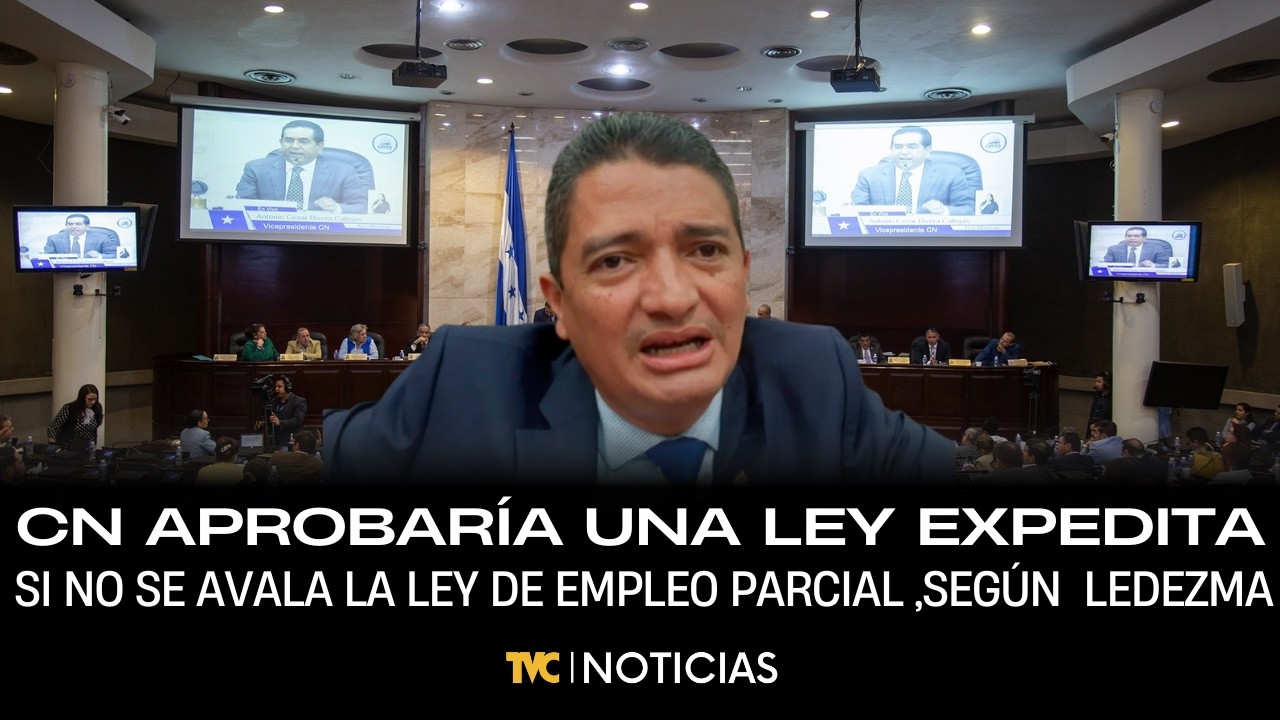 CN aprobaría una ley expedita si no se avala la Ley de Empleo Parcial ,según Carlos Ledezma