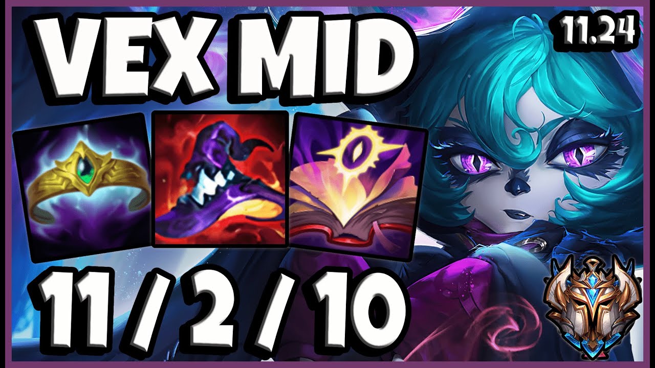 Vex MID vs Zed | EUW Challenger Patch 11.24 | Pre Season 12