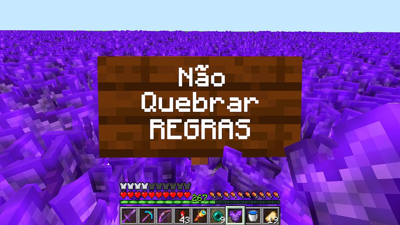 Quebrando TODAS as REGRAS deste SERVIDOR (fui banido kkkkkkk)