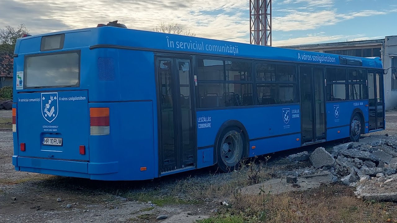 VOLT BKV-S IKARUS 412-ESEK SZÉKELYUDVARHELYEN! Utazás!