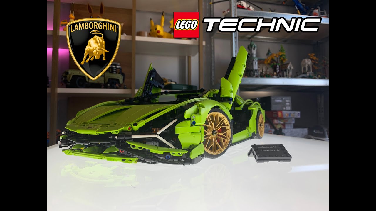 LEGO Technic Lamborghini Sian FKP 42115 - SPEED BUILD - Timelapse