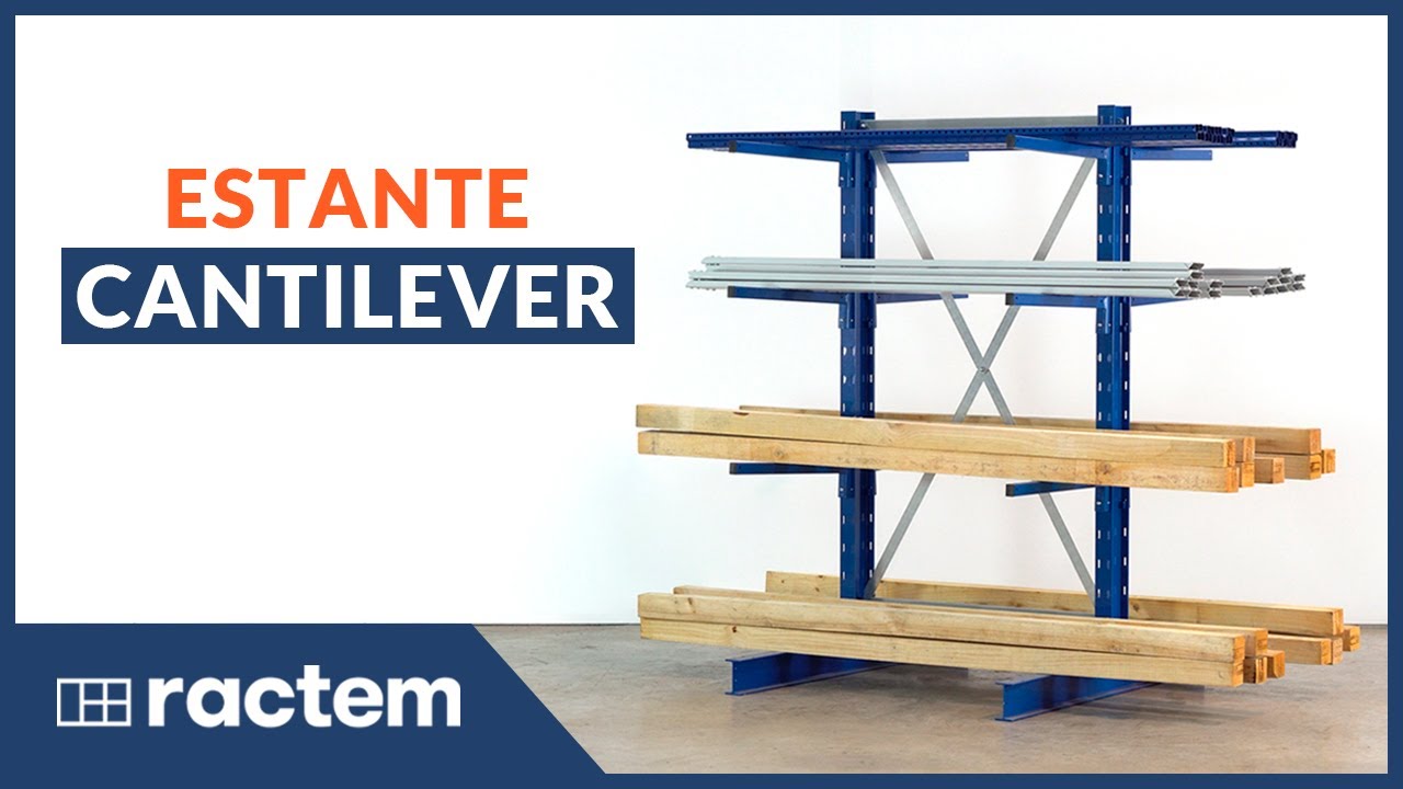 Estante Cantilever para Cargas Longas