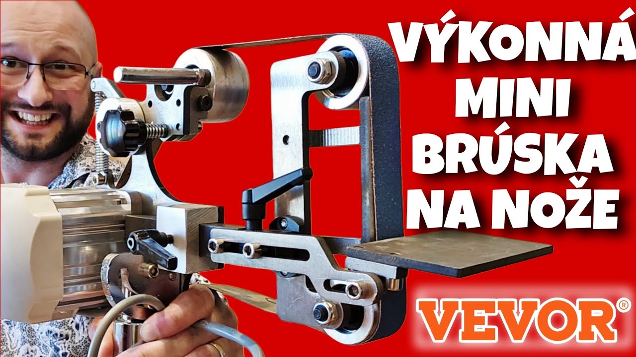 Toto Mus&iacute;&scaron; Mať! V&yacute;konn&aacute; P&aacute;sov&aacute; Br&uacute;ska Vevor Pre Nožiarov a Br&uacute;senie Nožov. ( UNBOXING )