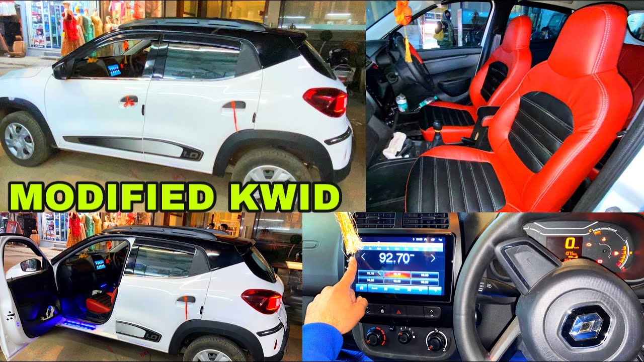 RENAULT KWID COMPLETE MODIFIED, ANDROID STEREO, BLACK ROOF, SEATCOVERS, INTERIOR LIGHTING| CARHUT🔥