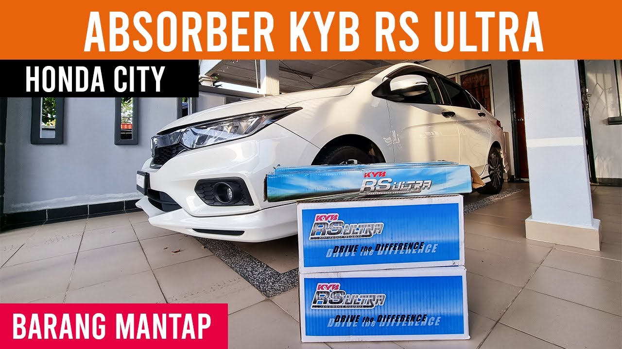 PASANG ABSORBER KYB RS ULTRA HONDA CITY