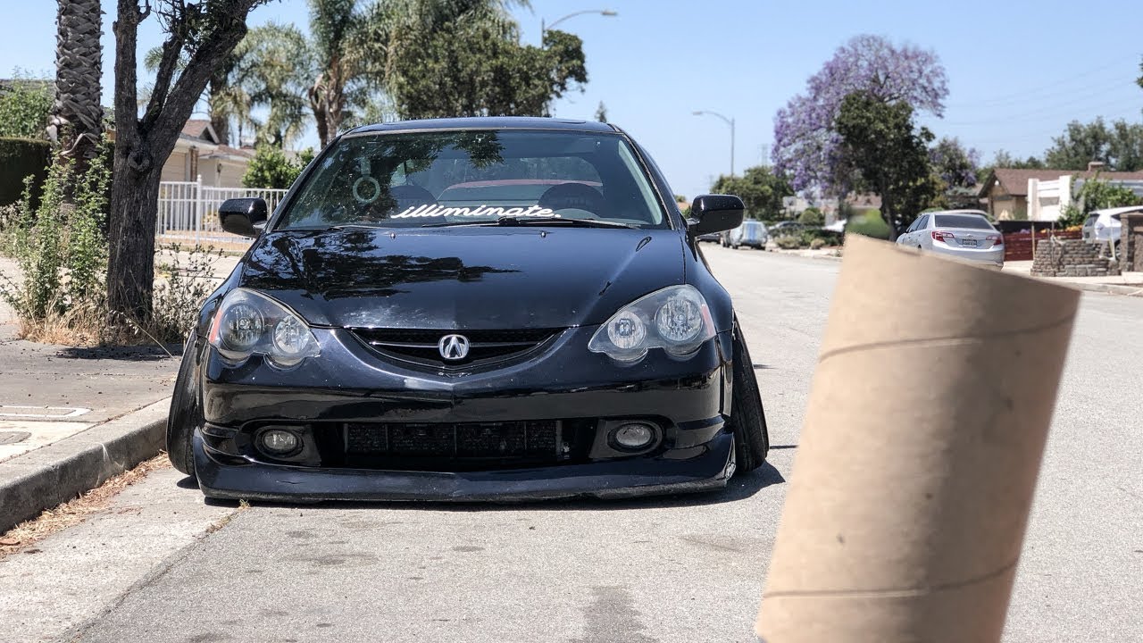 VINYL WRAPPING THE RSX IN 30 MINUTES!!
