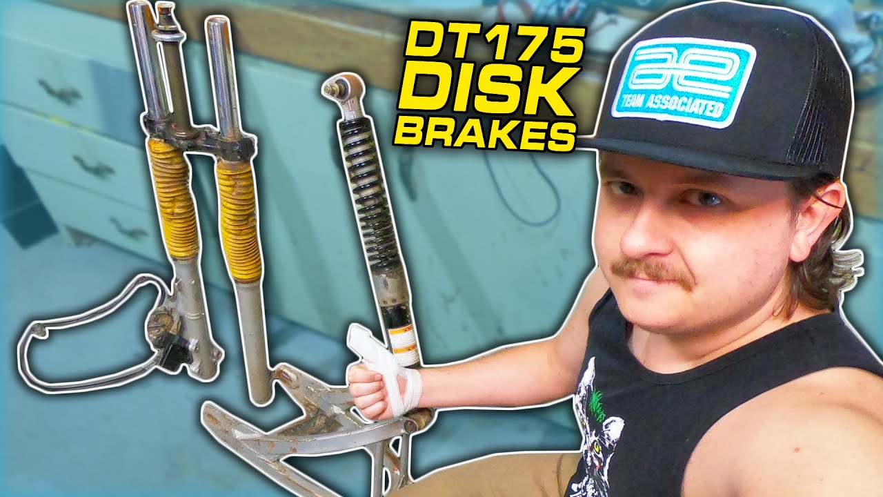 The BEST Direct Suspension Swap for Yamaha DT175 (Cool Restomod)