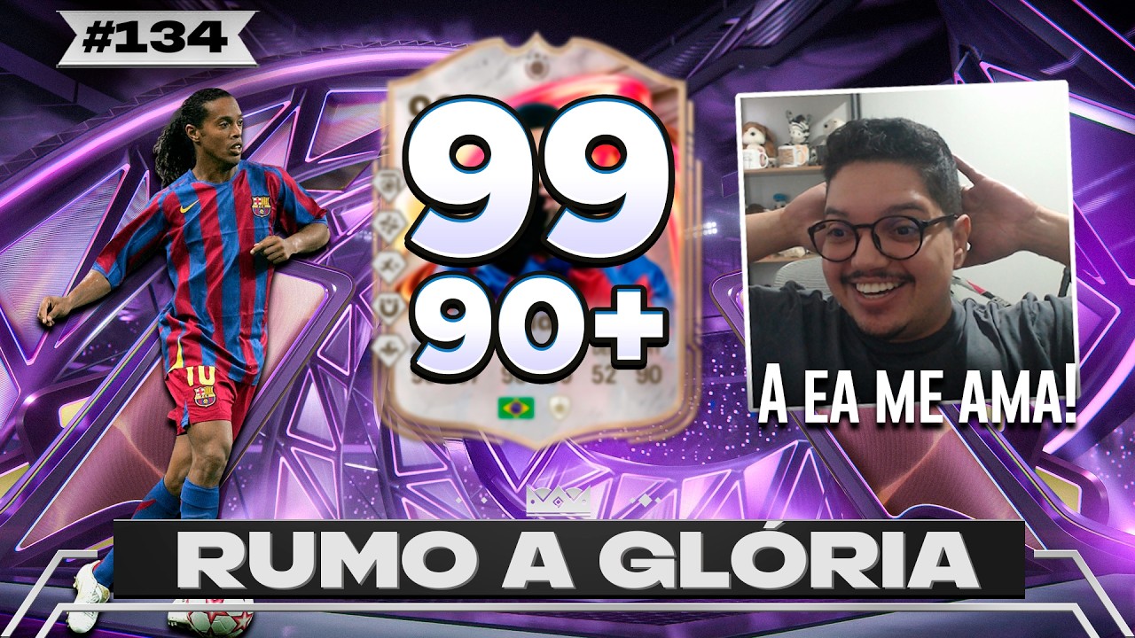 MEU DEUS TIREI o 99 MAIS BRAVO do FUTTIES no PACK 4 90+ da TEMPORADA - FC 26 Rumo a Gl&oacute;ria #134