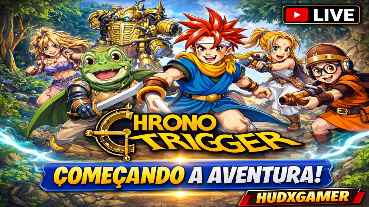 🔴LIVE | 🎮 CHRONO TRIGGER AO VIVO! ⏳ O MELHOR JRPG DE TODOS - PARTE #8 | PT-BR !!!