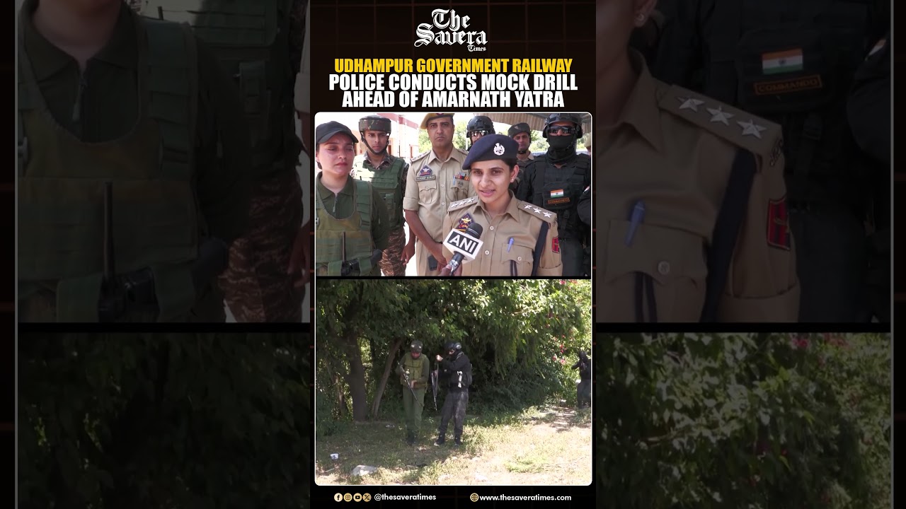 Udhampur Government Railway Police conducts multi-agency mock drill ahead of Amarnath Yatra