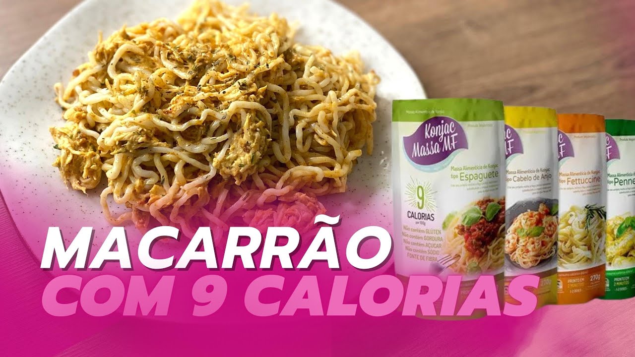 MACARRÃO KONJAC ZERO CARBOIDRATO COM 9 CALORIAS! | É VERDADE MESMO?