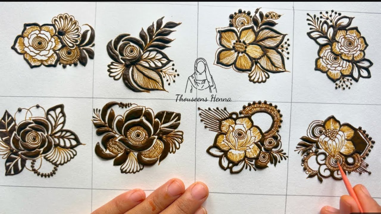 Thouseens Henna Clear Day 45 / Learn Detailed Henna With Thouseen Henna Classes 
