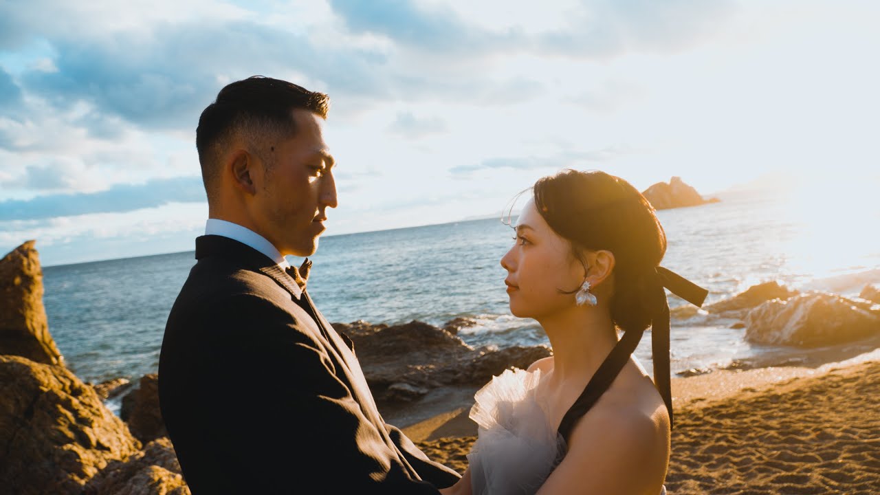 2026年正月撮影 | 真冬に撮る結婚式オープニングムービー - 伊良湖岬 (愛知県)