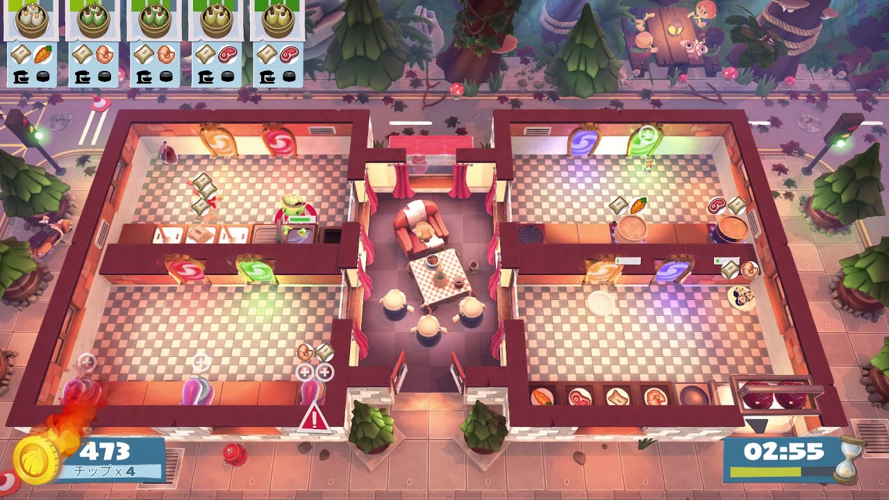Overcooked! 2 Campfire Cook Off Kevin 1 Score: 2181 (2 players)